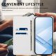 thumbnail image 5 of Cartera para Google Pixel 8A con Bolsillo de Tarjetas, Blanco, 5 of 6