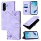 thumbnail image 4 of Funda Cartera para Samsung Galaxy A36 5G con Soporte y Ranuras, Resistente a Golpes y Rayones Morado, 4 of 5