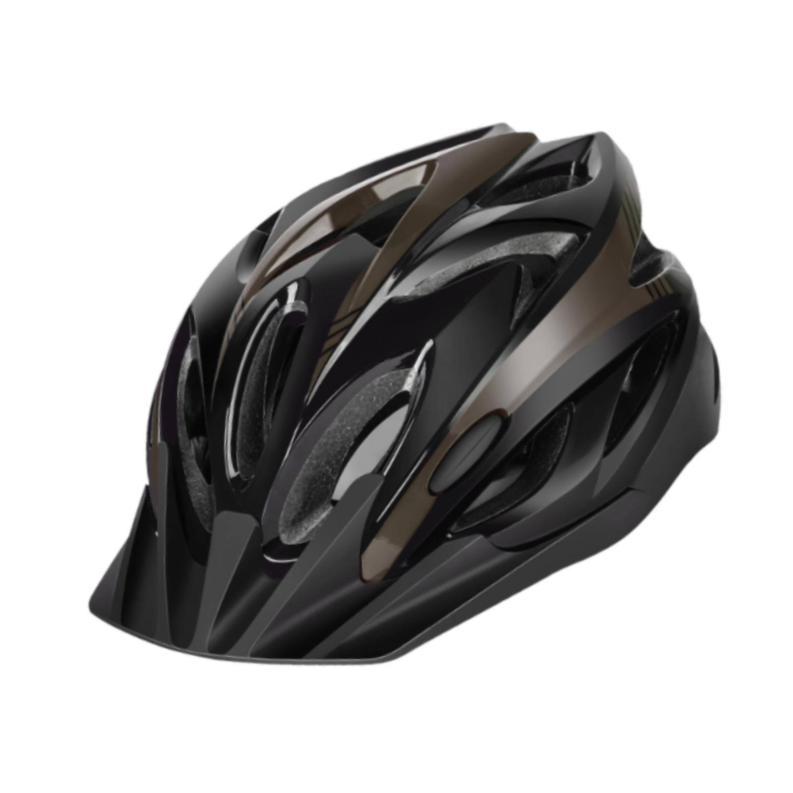 Magideal - Casco De Bicicleta Casco De Ciclismo Equipo De Protección Suministros Accesorios De Bicicleta Casco De Bicicleta Para Deportes Al Aire Libre Ciclismo Negro