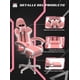 thumbnail image 5 of Silla Gamer Profesional  Reclinable Calidad Premiun Homer Rosado/blanco, 5 of 7