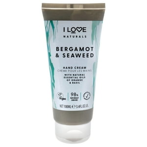 I Love Cosmetics - Crema De Manos Naturals - Bergamota Y Algas Marinas De Para Mujer - Crema