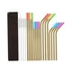 thumbnail image 1 of 16 Piezas Pajitas De Acero Inoxidable Pajita De Metal Para Vasos Tienda Bar Oro, 1 of 3