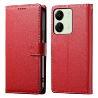 Funda Para Foxdock Xiaomi Redmi 13C– Cuero Premium, 3 Ranuras Para Tarjetas, Protección Contra Impactos