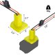 thumbnail image 3 of Adaptador de Power Wheel Crivnhar para batería Ryobi 18 V con fusible de 30 A y cable de 32 cm, 3 of 5