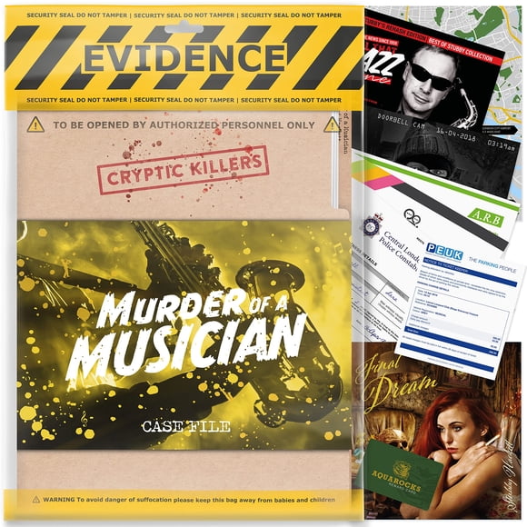Murder Mystery Game Cryptic Killers Case File London