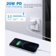 thumbnail image 3 of Cargador de pared USB Swtroom 20W USB-C Fast Charger Adaptador de corriente, 3 of 9