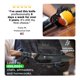 thumbnail image 5 of Juego de cuchillos Dalstrong 20 cm y cuchillo de pelar, recubierto negro de TiN, 5 of 8