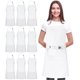 thumbnail image 1 of Utopia Kitchen - Paquete de 10 delantales tipo peto ajustables con bolsillos, 1 of 6