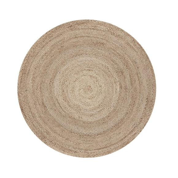 Alfombra redonda Yute Gobi Diam 160 Natural