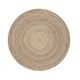 thumbnail image 1 of Alfombra redonda Yute Gobi Diam 160 Natural, 1 of 3
