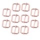 thumbnail image 2 of 10pcs Clips De Repuesto De Liberación Rápida Ajustables Con Hebilla 20x20 Mm Oro Rosa, 2 of 5