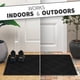 thumbnail image 3 of Felpudo SlipToGrip 150 cm x 89 cm a cuadros negro, 3 of 6