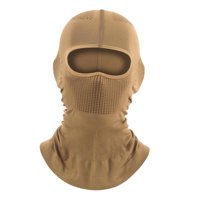 Magideal - Pasamontañas De Ciclismo Bandana A Prueba De Viento Máscara De Esquí A Prueba De Polvo Gorra De Ciclismo Calentador De Cuello Máscara De Cara Completa Marrón