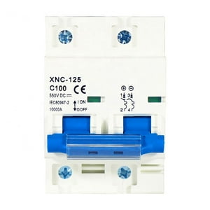 Soliot - Interruptor Automático Dc 2P 550V 100A Bipolar