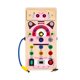 thumbnail image 5 of Tablero De Actividades De Madera Montessori, Juguete Sensorial Para Ni?os Y Ni?as De 1 A?o En Adelante, Color Rosa, 5 of 5