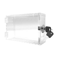 Magideal - Caja De Bloqueo Para Termostato, Cubierta Protectora Para Termostato, Accesorios Universales Para Termostato Con 2 Llaves Para Restaurantes, Hoteles Y