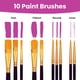 thumbnail image 4 of Set de pintura acuarela Chalkola, 36 tubos, 12 ml, con pinceles y paleta, 4 of 8