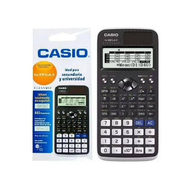 Calculadora Cientifica 552 Funciones Negro Fx-991lax Classwiz Lider - Main Image