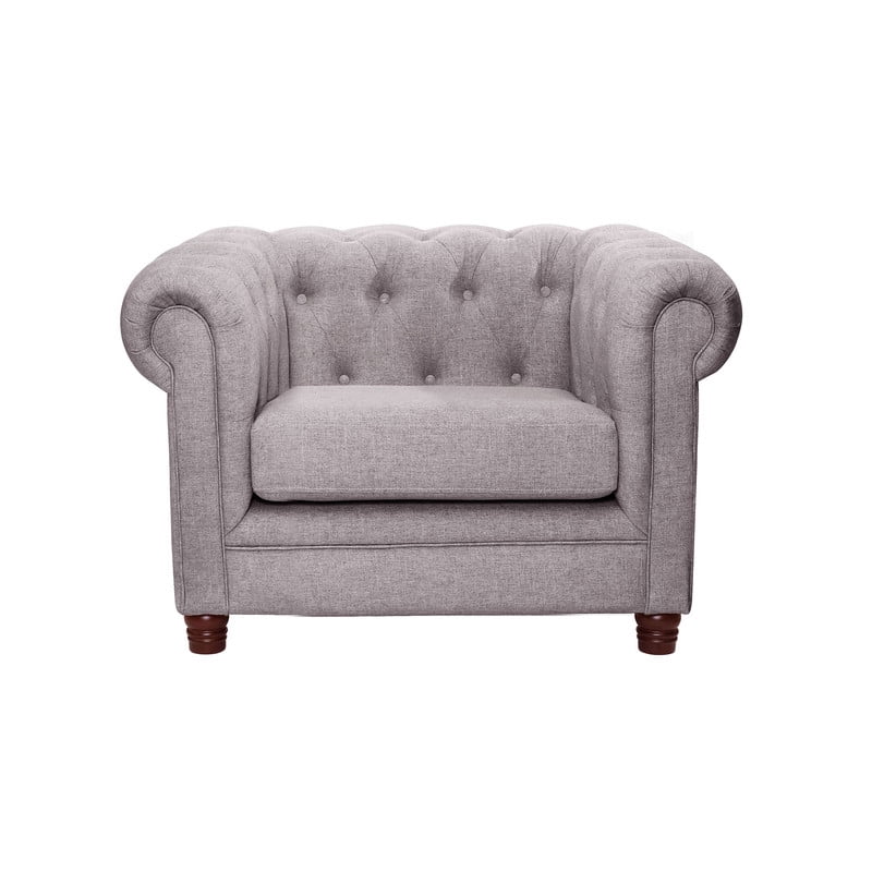 Latam Home - Sofa Florencia 1c Lino Gris Claro