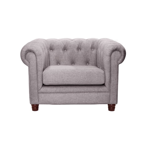 Latam Home - Sofa Florencia 1C Lino Gris Claro