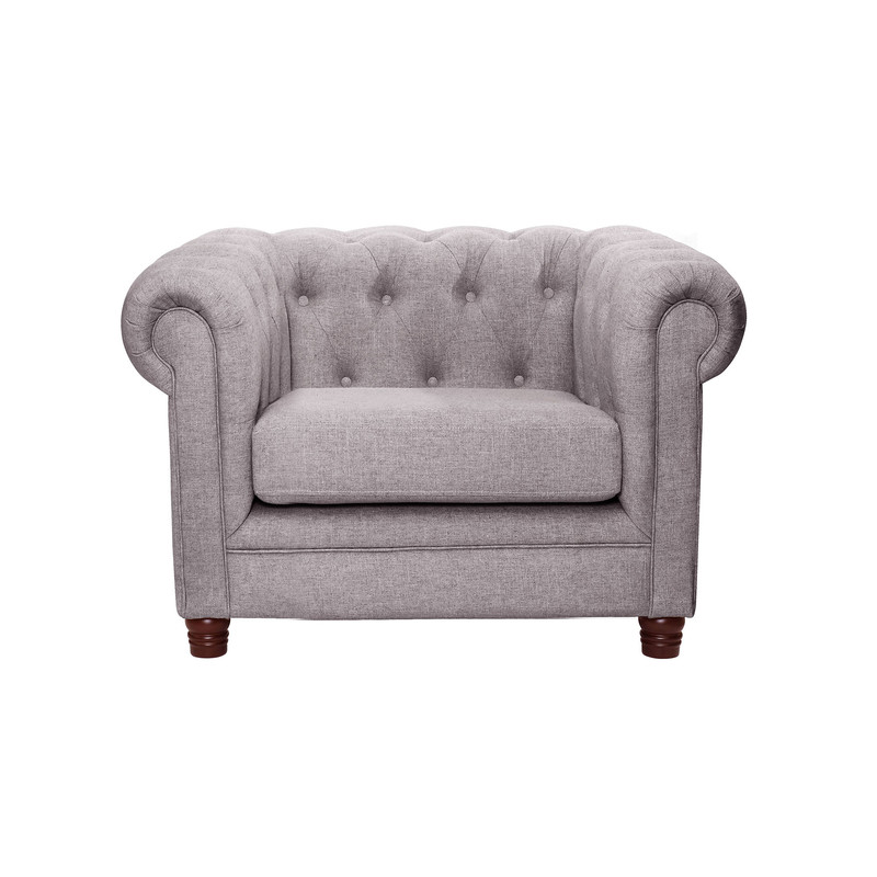 Latam Home - Sofa Florencia 1C Lino Gris Claro