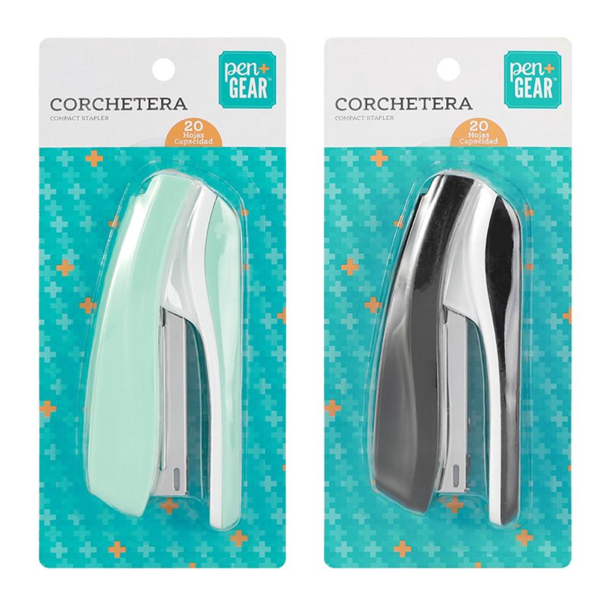 Corchetera Compacta, Color Surtido, 1 Un Pen+Gear