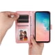 thumbnail image 5 of Funda tipo cartera FOXDOCK para Samsung Galaxy S10E , diseño girasol en relieve, cuero PU, cierre magnético, soporte y tarjetero, 5 of 5