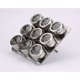 thumbnail image 4 of Especiero Set 10 Piezas Acero Inoxidable Plateado, 4 of 7