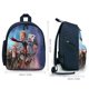 thumbnail image 2 of Mochila Escolar Gigantes De La Mancha Infantil Azul, 2 of 6