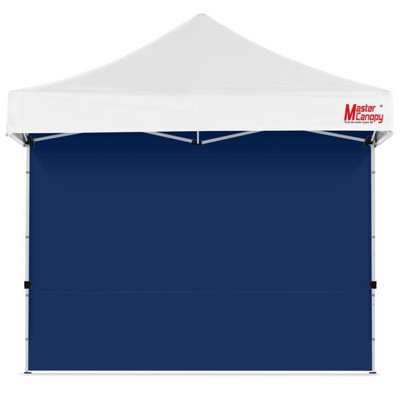 MASTERCANOPY Lateral SunWall 10x10 pies Azul Marino con Protección UV