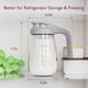 thumbnail image 5 of Momcozy Jarra para Leche Materna - Vidrio Resistente a Cambios Bruscos de Temperatura, Ideal para Almacenamiento en Refrigerador y Preparación Rápida de Fórmula, 5 of 8