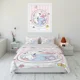 thumbnail image 1 of Kawaii Sanrio Character Friends Printed Bedding Set Duvet Cover Anime Quilt Adult Kids Birthday Gift Full Size Queen Bedding Set Bed Sheets, 1 of 5