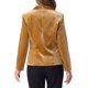 thumbnail image 3 of INSPIRE CHIC Blazer de Terciopelo para Mujer Color Sólido Cuello de Chal Una Botón Traje de Trabajo S Amarillo Oscuro, 3 of 6