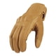 thumbnail image 1 of Guante Cuero Natural Moto, Corto, Café Claro, Vintage. RESPEKT, 1 of 3