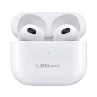 Lbn - Audifonos Bluetooth Tws Recargables Blanco Anc Pro