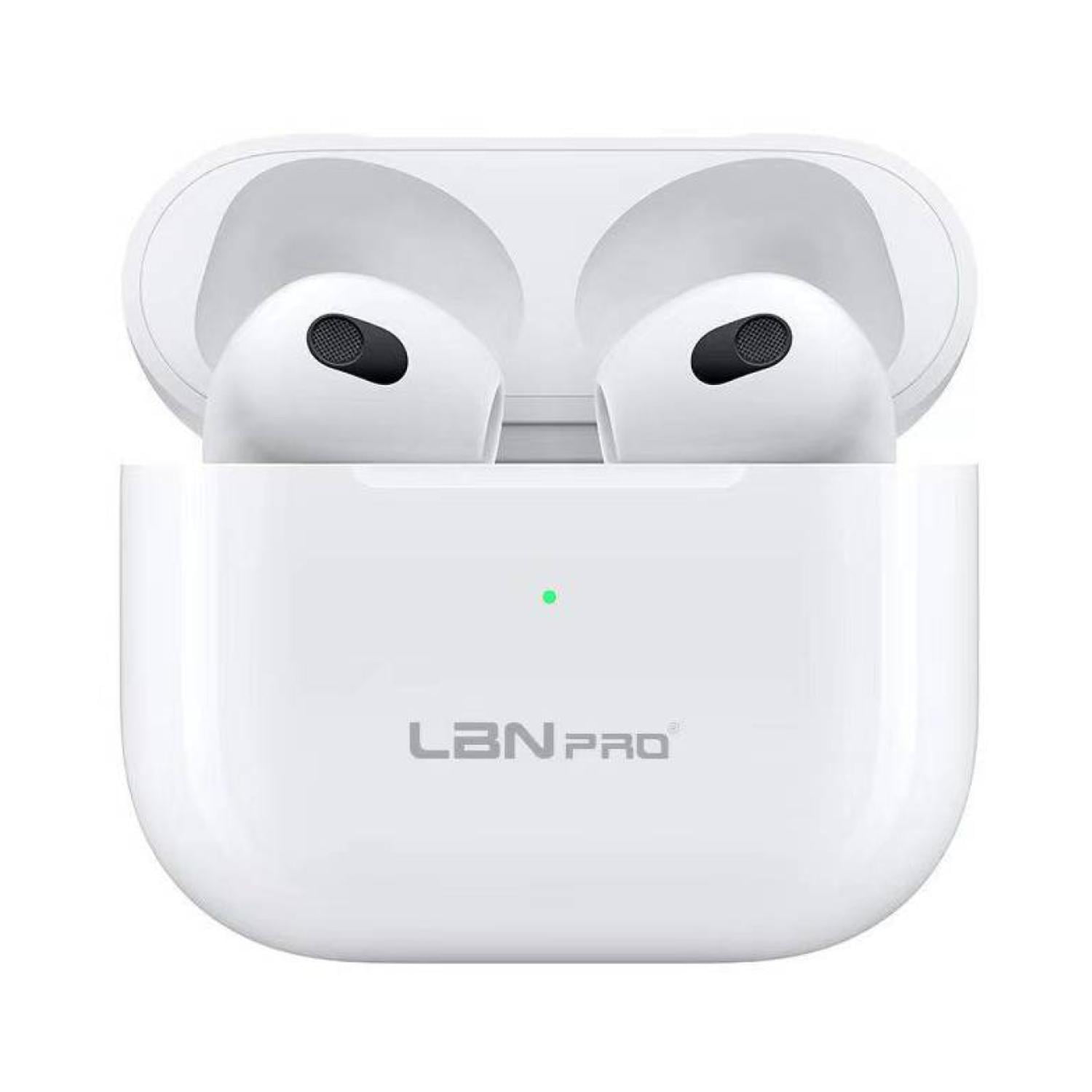 Lbn - Audifonos Bluetooth Tws Recargables Blanco Anc Pro