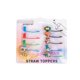 thumbnail image 1 of Straw Topper Core Kitchen Dino Silicone, paquete de 10 (x6), 1 of 1