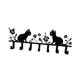 thumbnail image 2 of Soporte Para Llaves De Pared, Gancho Organizador Resistente De Hierro Para Dormitorio, Cocina, Puerta, Gato, 2 of 5