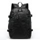 thumbnail image 1 of Tilorraine new vintage men backpack fashion style PU leather school student bags computer bag pocket notebook travel backpacks, 1 of 3