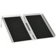 thumbnail image 1 of Rampa plegable de aluminio HOMCOM 61 cm antideslizante 270 kg, 1 of 9