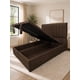 thumbnail image 3 of Cama Baul King Turin Onyx Con Sistema Hidráulico Café, 3 of 5