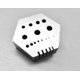 thumbnail image 3 of Bloque de Banco Hexagonal Multiusos de Acero JTS, 3 of 5