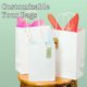 thumbnail image 4 of Bolsas De Regalo De Papel Blanco Con Asas 100 Unidades Tamaño Mediano, 4 of 5