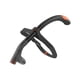 thumbnail image 2 of Snorkel De Buceo Snorkel Húmedo Estable Para Entrenamiento De Apnea Pesca Submarina Naranja, 2 of 3