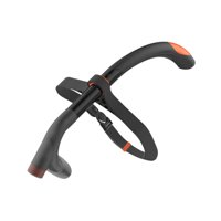 Ioensy - Snorkel De Buceo Snorkel Húmedo Estable Para Entrenamiento De Apnea Pesca Submarina Naranja