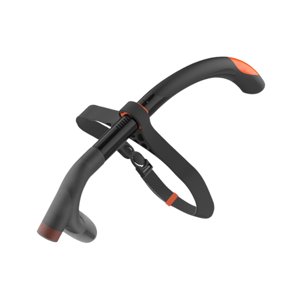 Ioensy - Snorkel De Buceo Snorkel Húmedo Estable Para Entrenamiento De Apnea Pesca Submarina Naranja