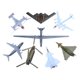 thumbnail image 1 of 8 Pcs Diy 4d Modern Aircraft Fighter Puzzles Asamblea Juguetes Regalo Para Ni?os, 1 of 5