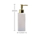 thumbnail image 2 of Dispensador Jabón Alcohol Gel 400ml Decorativo Cuadrado, 2 of 2