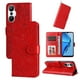 thumbnail image 1 of Funda tipo cartera FOXDOCK para Infinix Hot 20s , diseño girasol en relieve, cuero PU, cierre magnético, soporte y tarjetero, 1 of 5