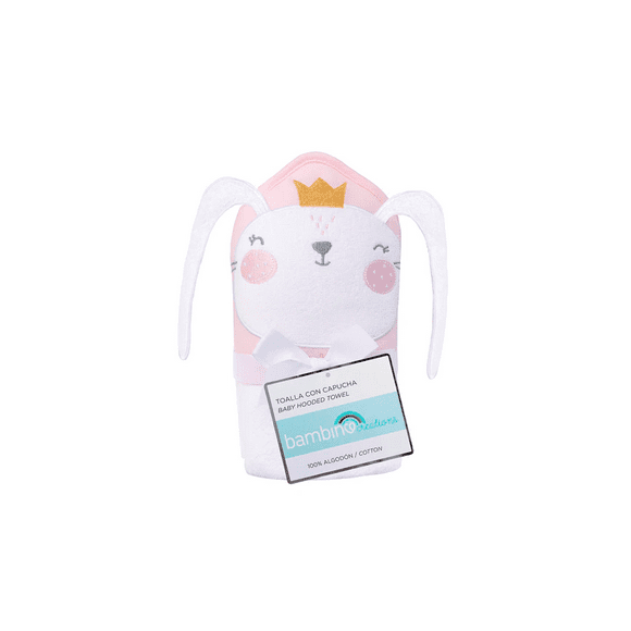 Bambino Toalla De Algodon Con Capucha Nina.